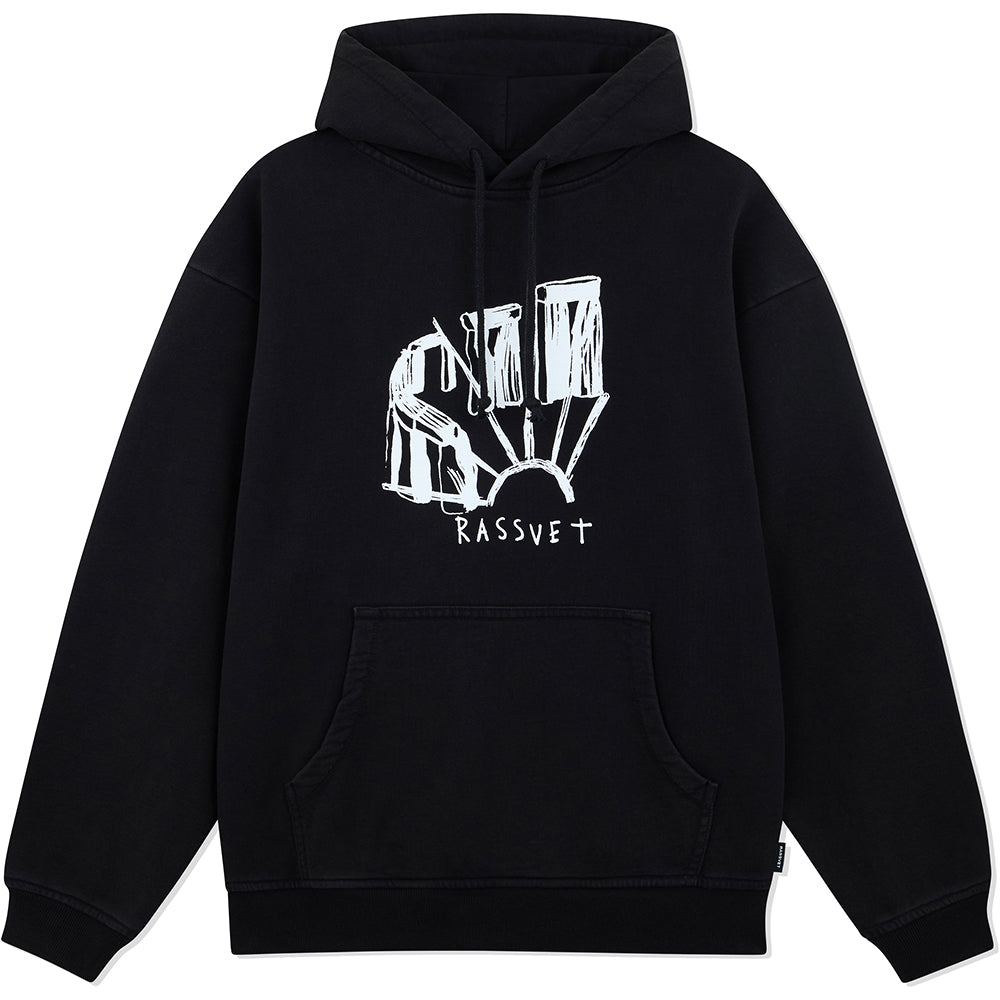 Rassvet Rock Solid Hoodie Black