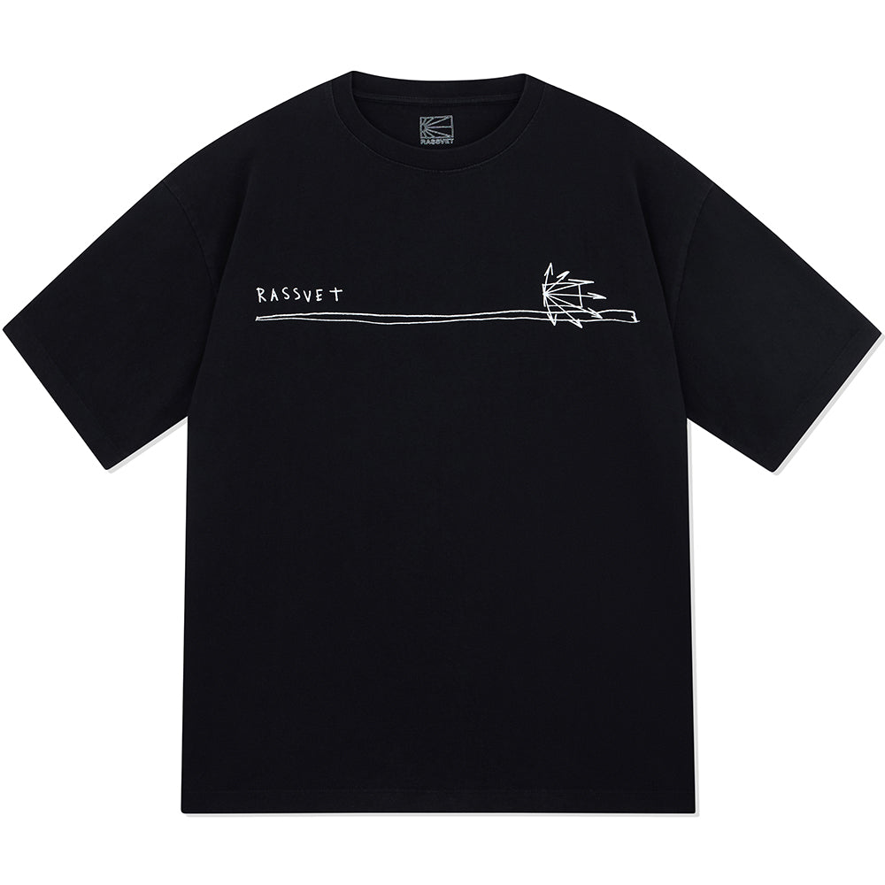 Rassvet Rock Solid T Shirt Black