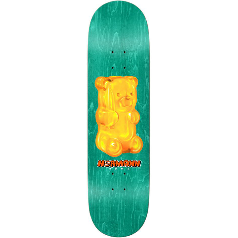 Real Hermann Stene Fun Bear Skateboard Deck 8.25"
