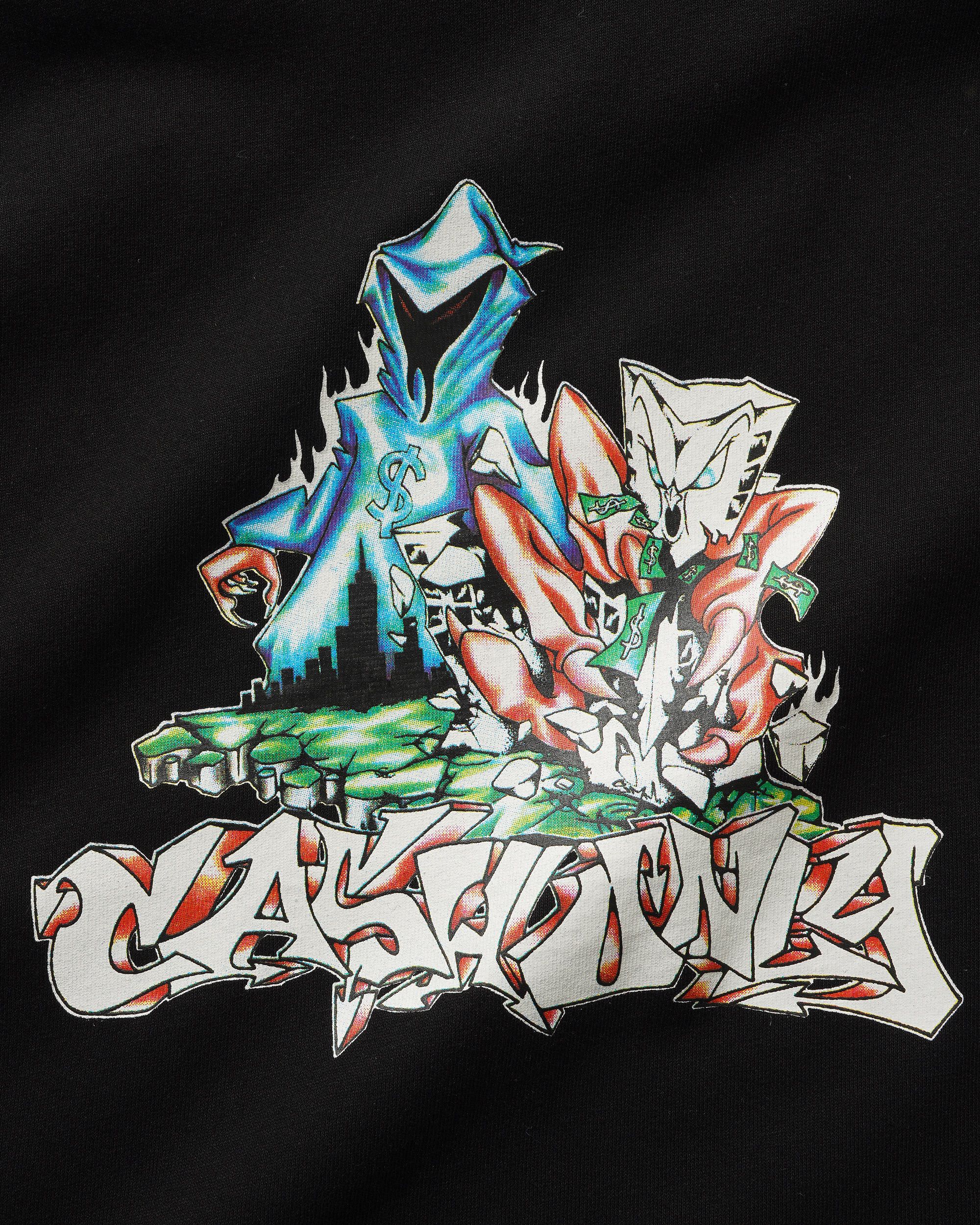 Cash Only Reaper Tee Black
