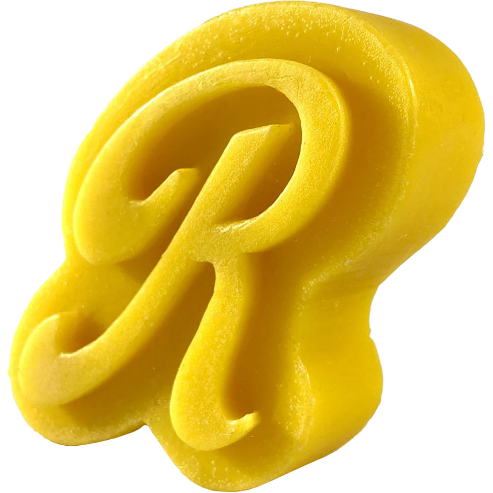 Richie's 'R' Skateboard Wax Yellow