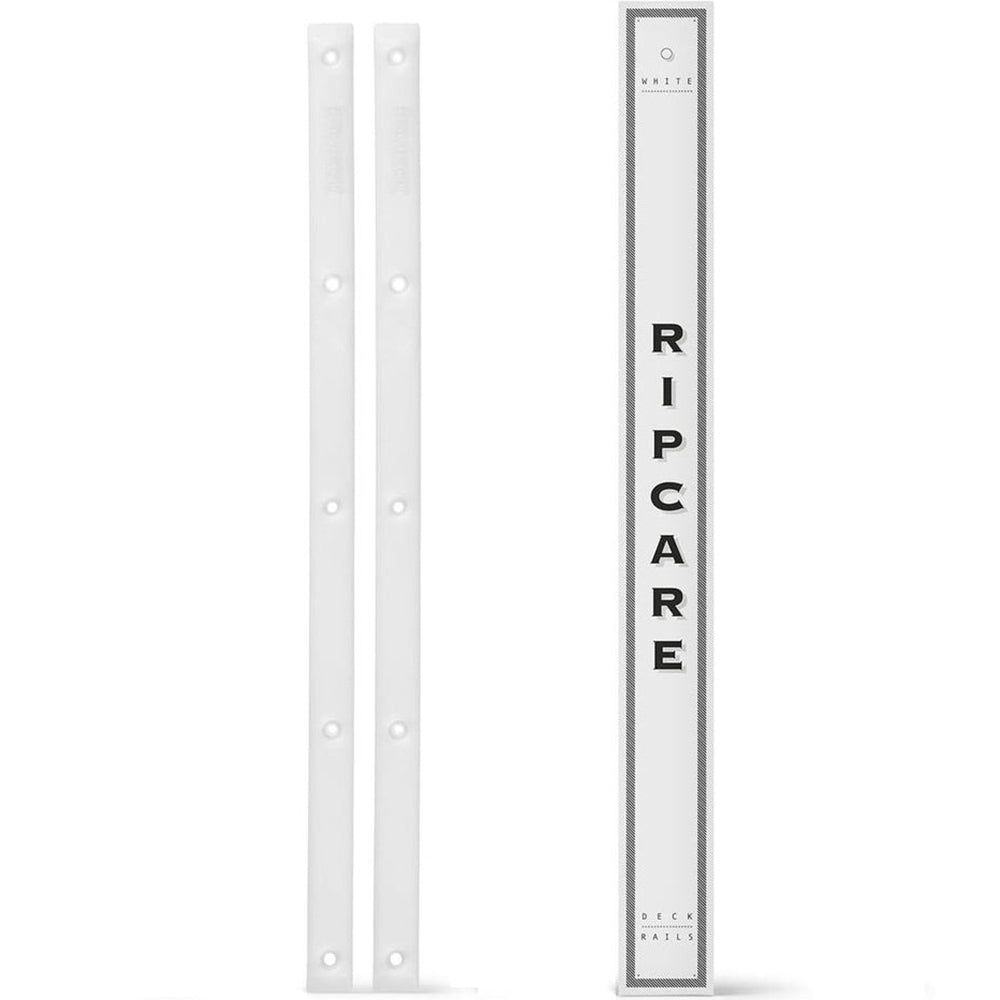 Ripcare Skateboard Deck Rails White
