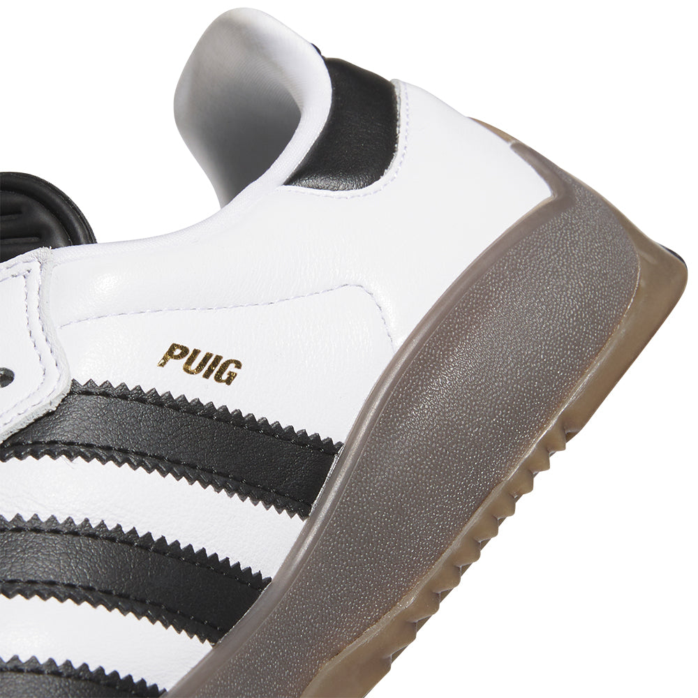 Adidas Puig Samba Shoes White/Black/Gum