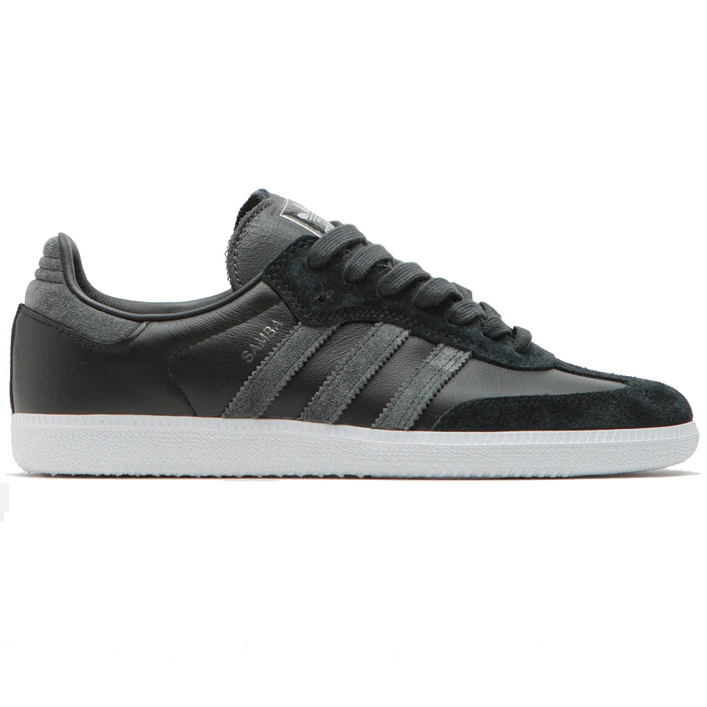 Adidas Samba ADV Shoes Core Black/Carbon/Silver Metallic