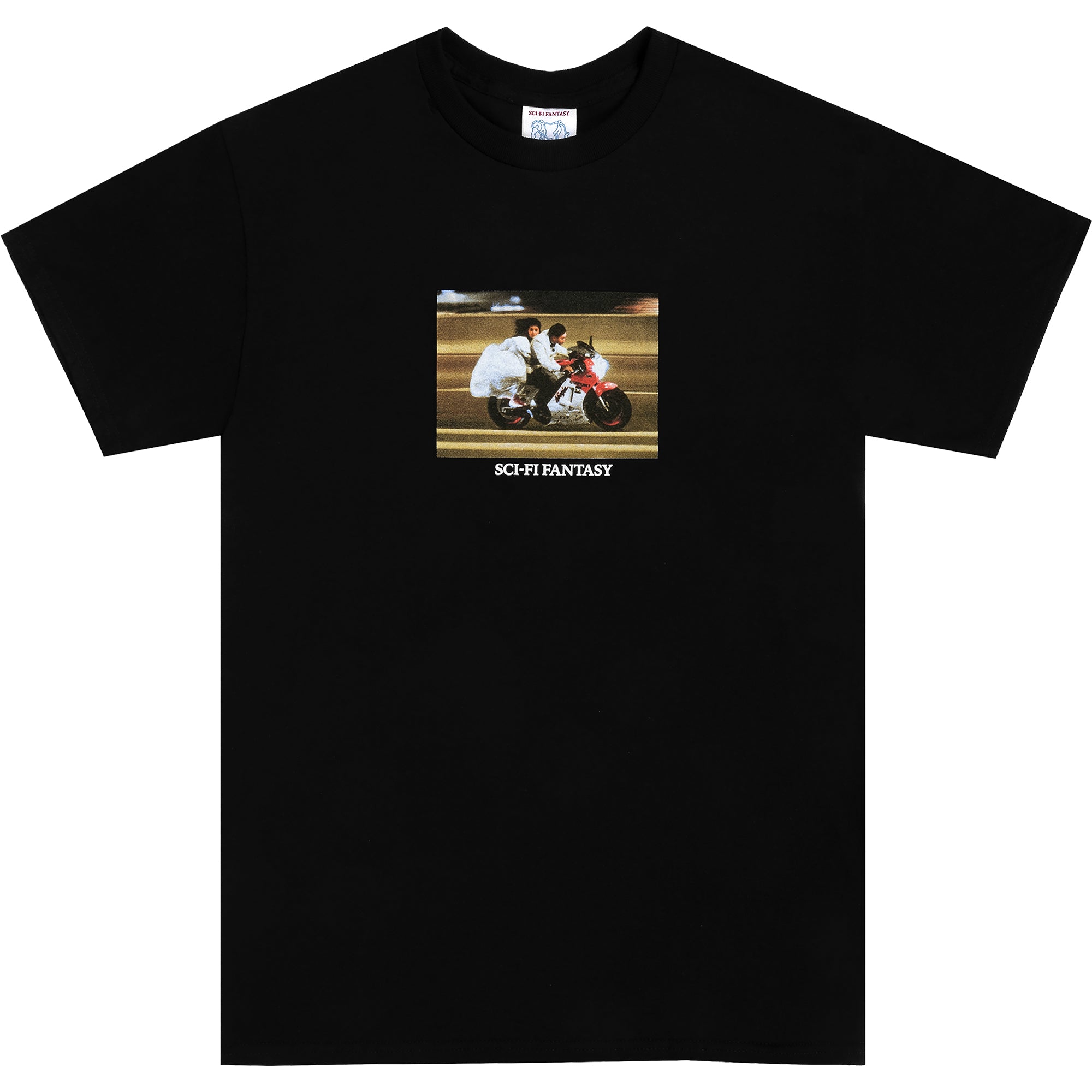 Sci-Fi Fantasy A Moment Of Romance Tee Black
