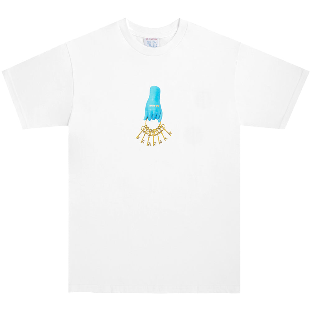 Sci-Fi Fantasy Keys Tee White