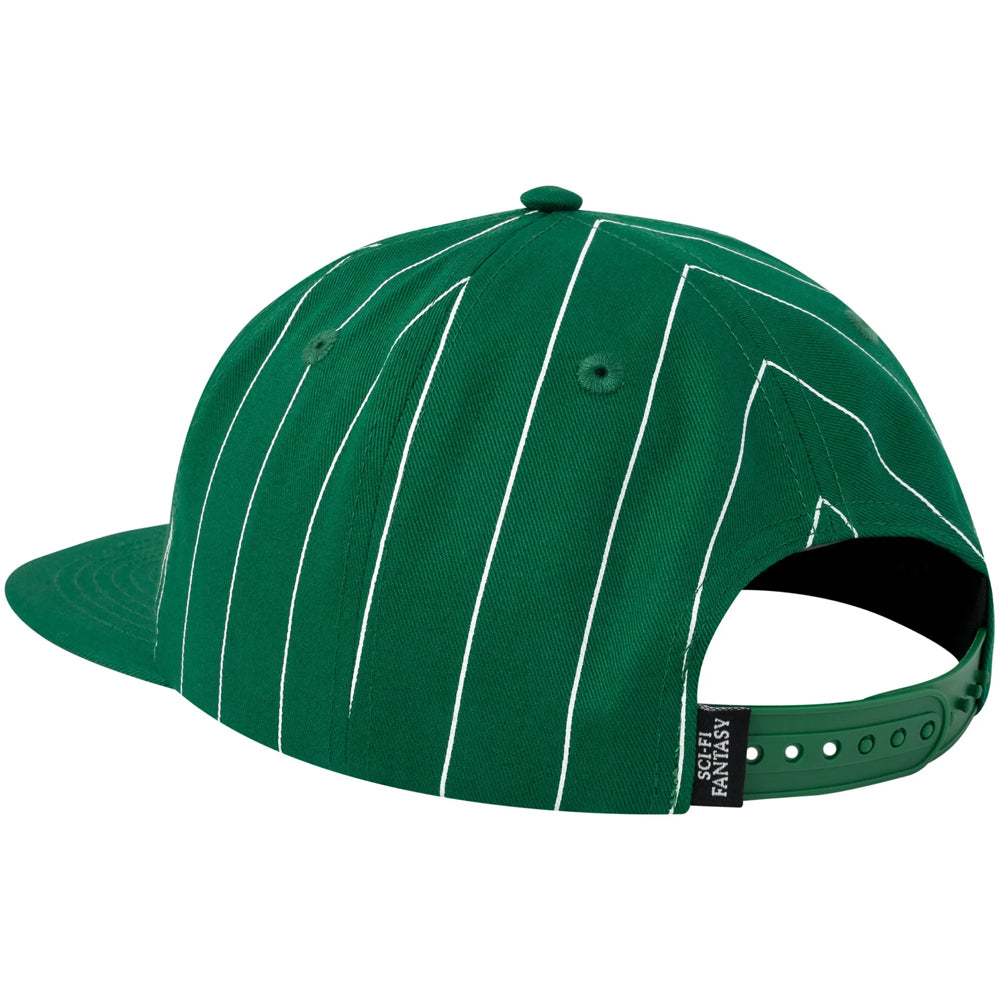 Sci-Fi Fantasy Fast Stripe Hat Green