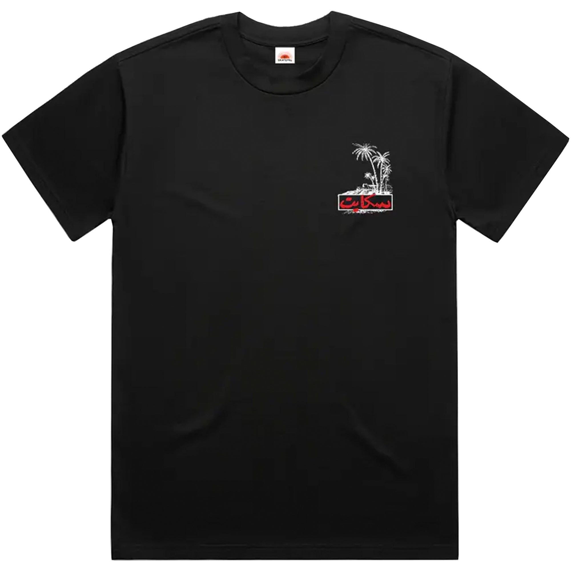 SkatePal Palms Tee Black