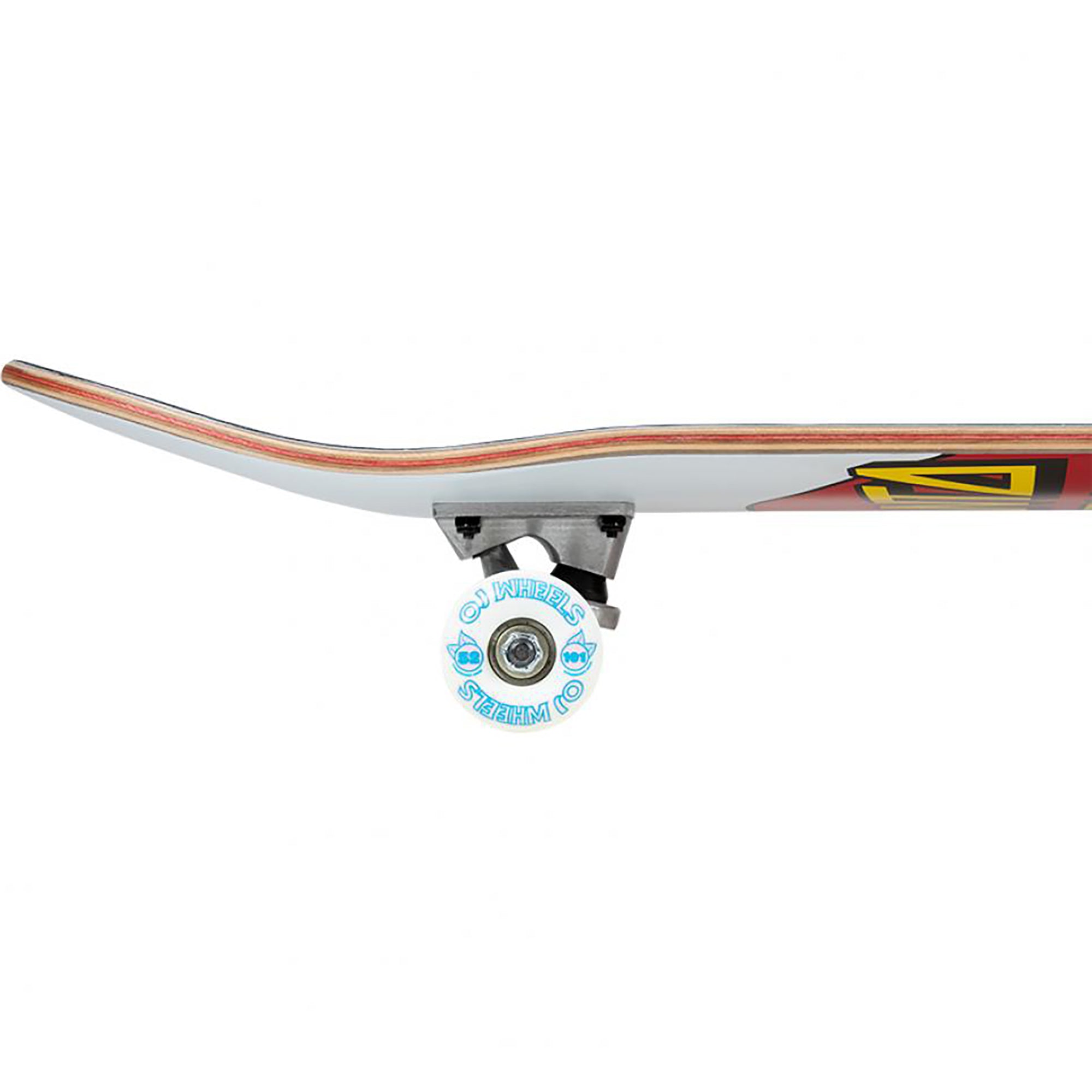 Santa Cruz Classic Dot Complete Skateboard Kit with Ricta White 8"