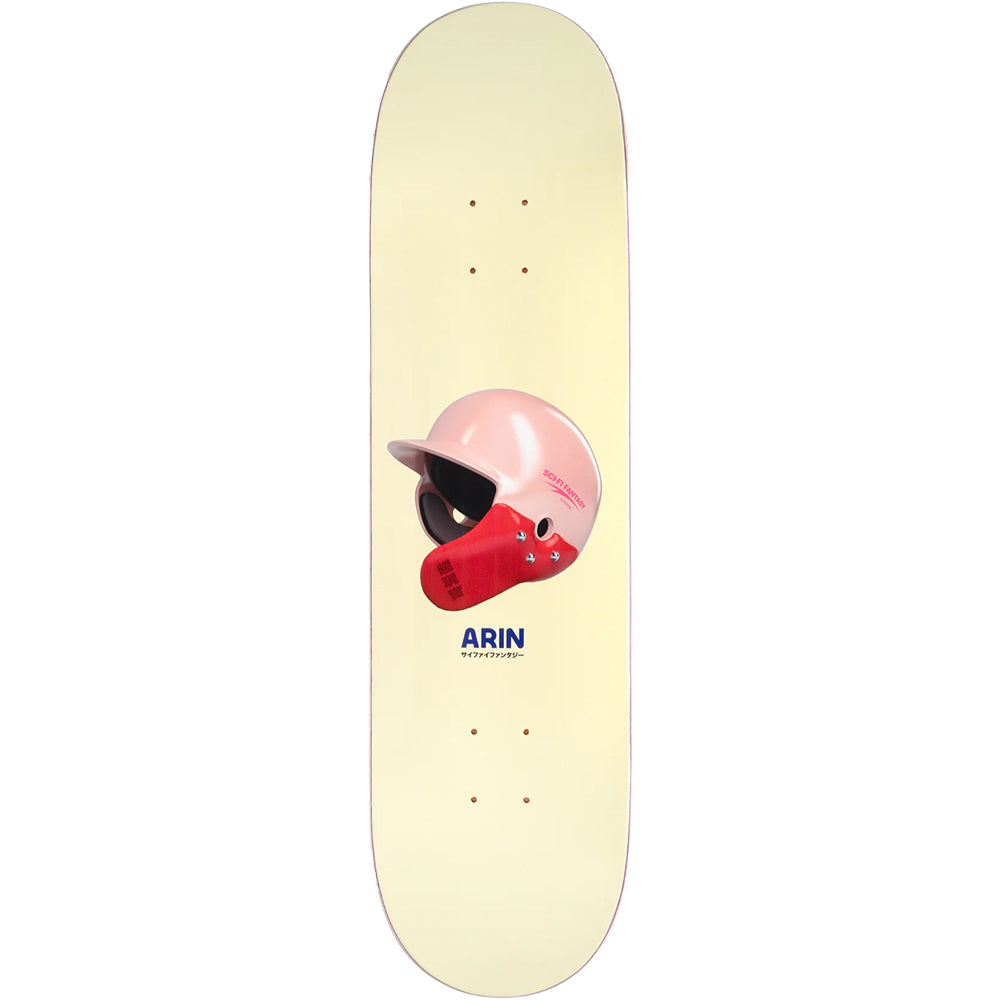 Sci-Fi Fantasy Arin Lester Helmet Skateboard Deck 8.25"