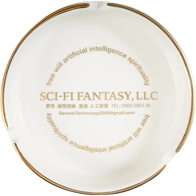 Sci-Fi Fantasy Ashtray