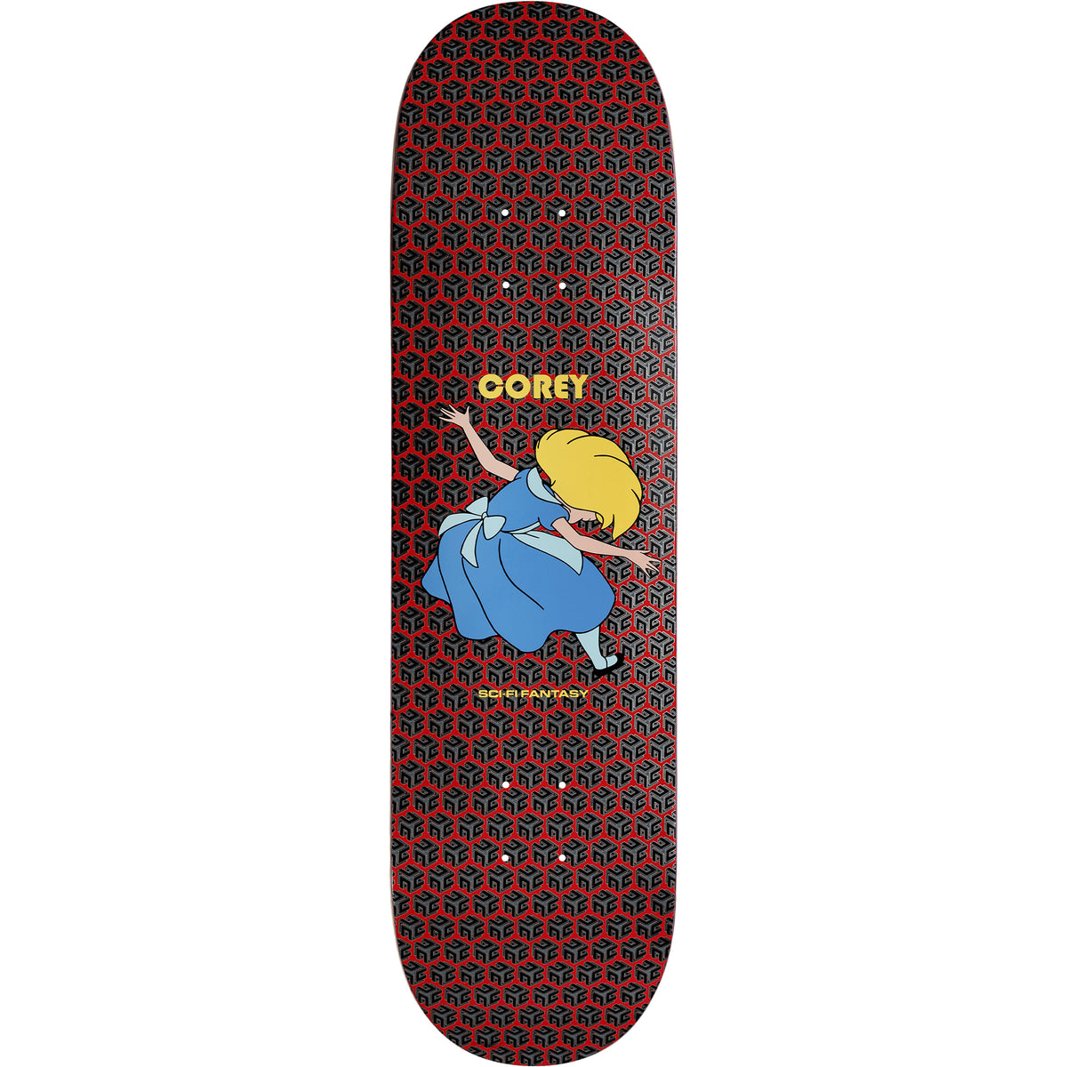 Sci-Fi Fantasy Corey Glick Wonderland Skateboard Deck 8.38"