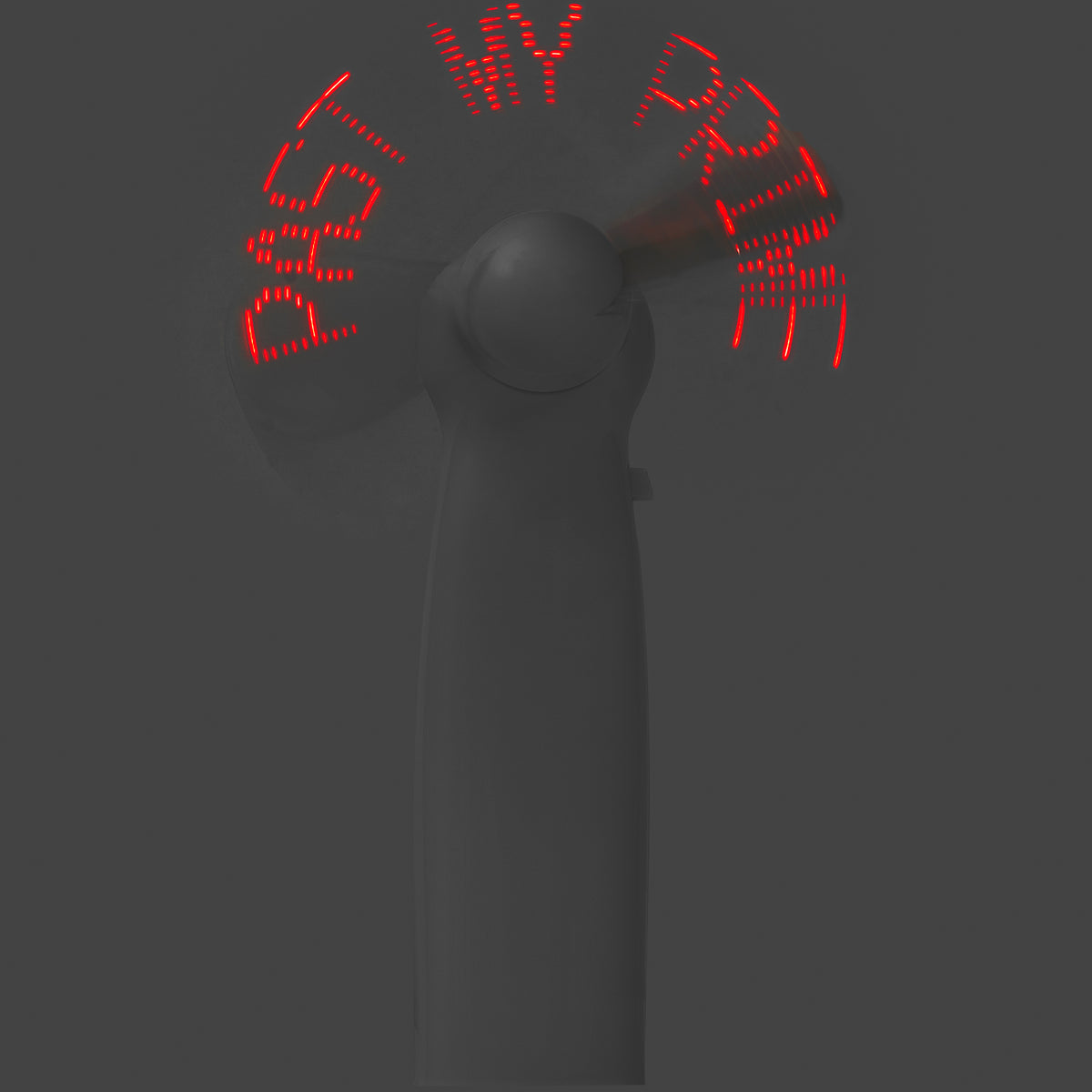 Sci-Fi Fantasy Hand Held Message Fan
