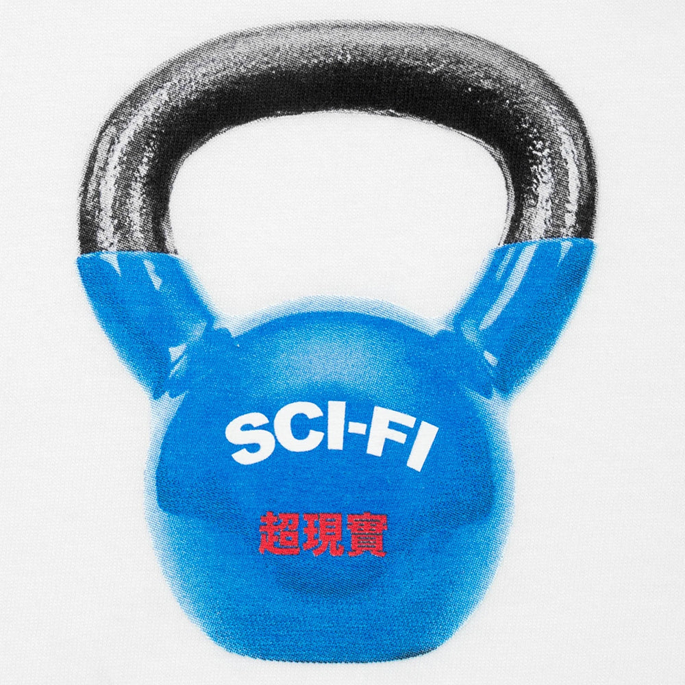 Sci-Fi Fantasy Kettle Bell Tee White