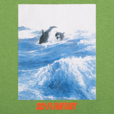 Sci-Fi Fantasy Killer Whale Tee Kiwi