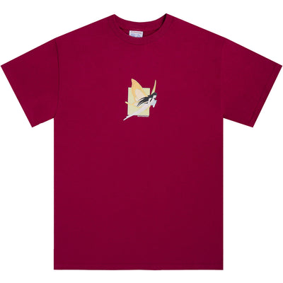 Sci-Fi Fantasy Moth Girl Tee Berry