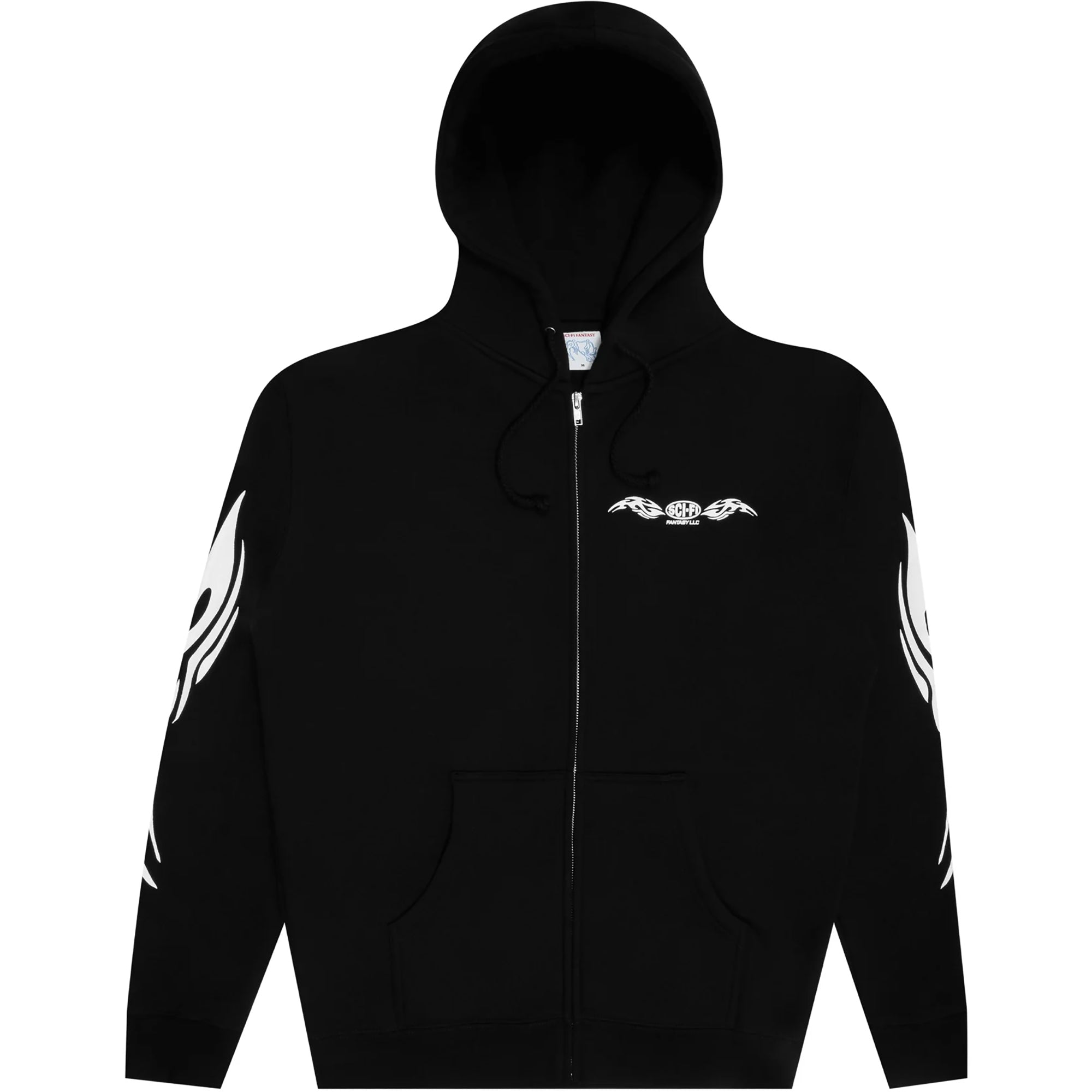 Sci-Fi Fantasy Origin Zip Hoodie Black