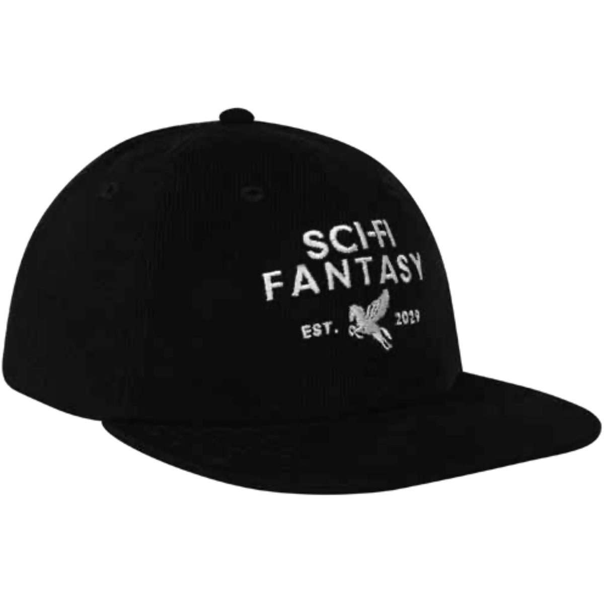 Sci-Fi Fantasy Pegasus Hat Black