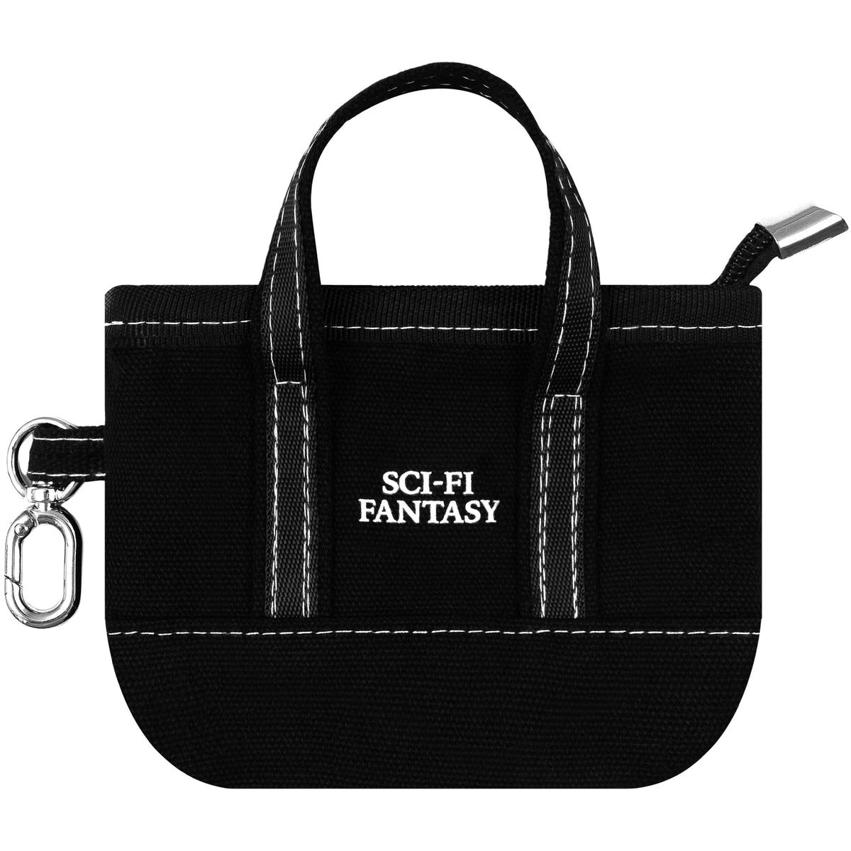 Sci-Fi Fantasy Tote Keychain Black