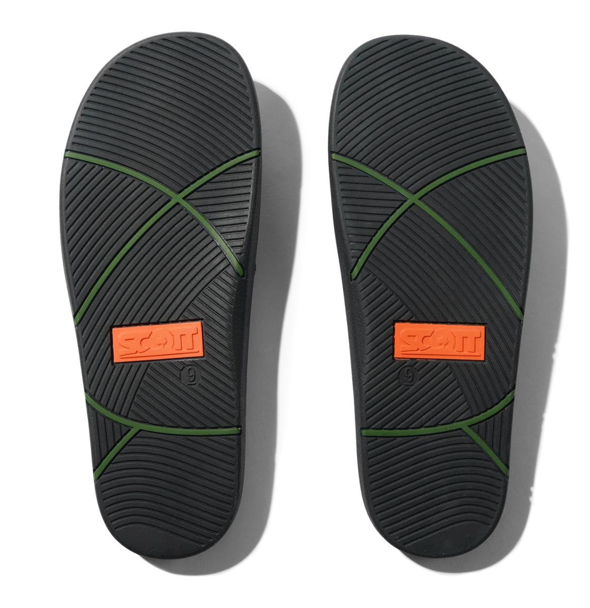 Butter Goods x Scott Hawaii Makaha Slipper Black
