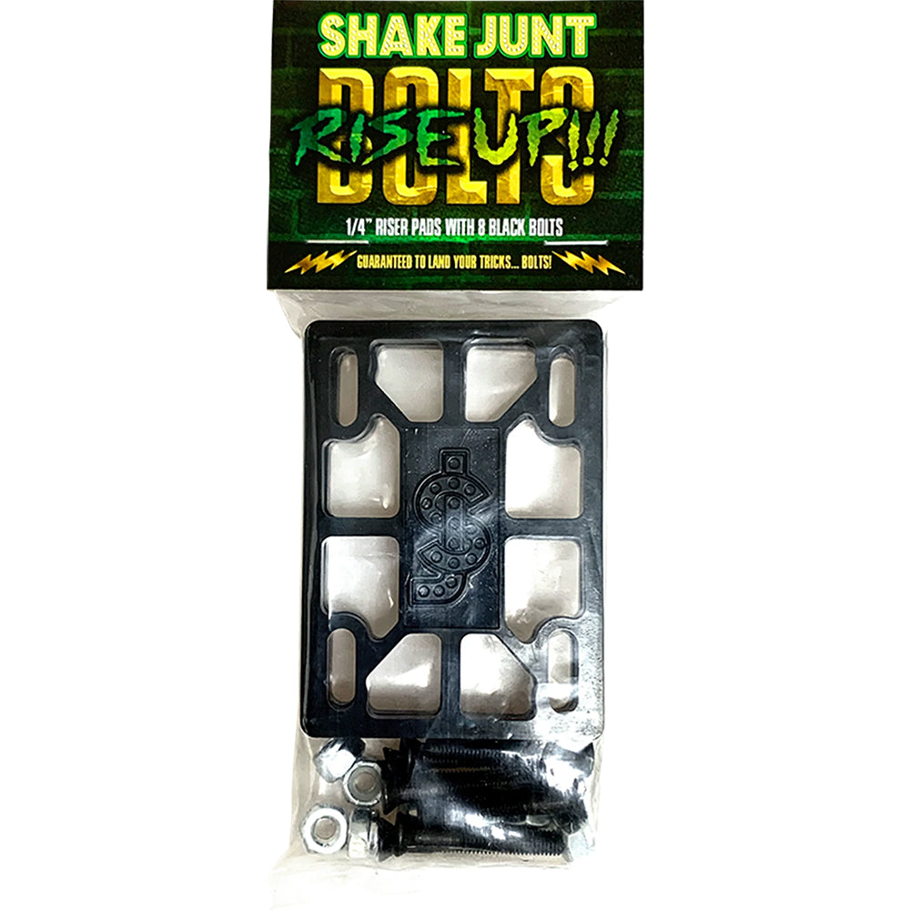 Shake Junt Rise Up ¼" Riser Pads with 1¼" Phillips Bolts