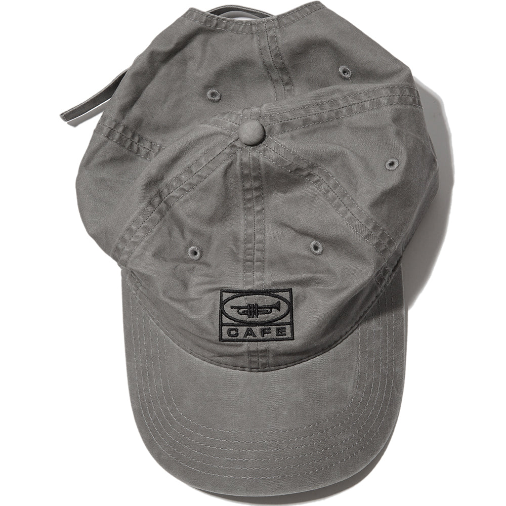 Skateboard Cafe 45 6 Panel Cap Washed Black/Black