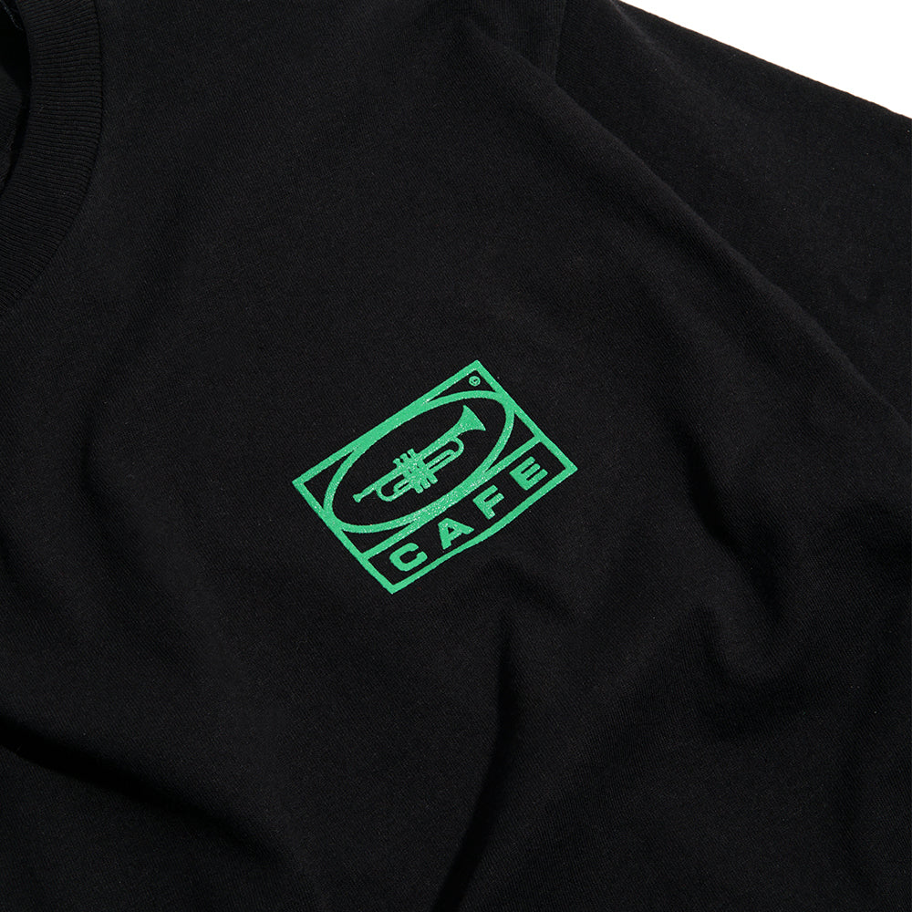 Skateboard Cafe 45 Tee Black/Green