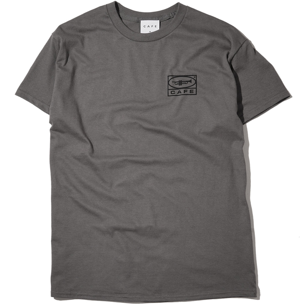 Skateboard Cafe 45 Tee Charcoal/Black