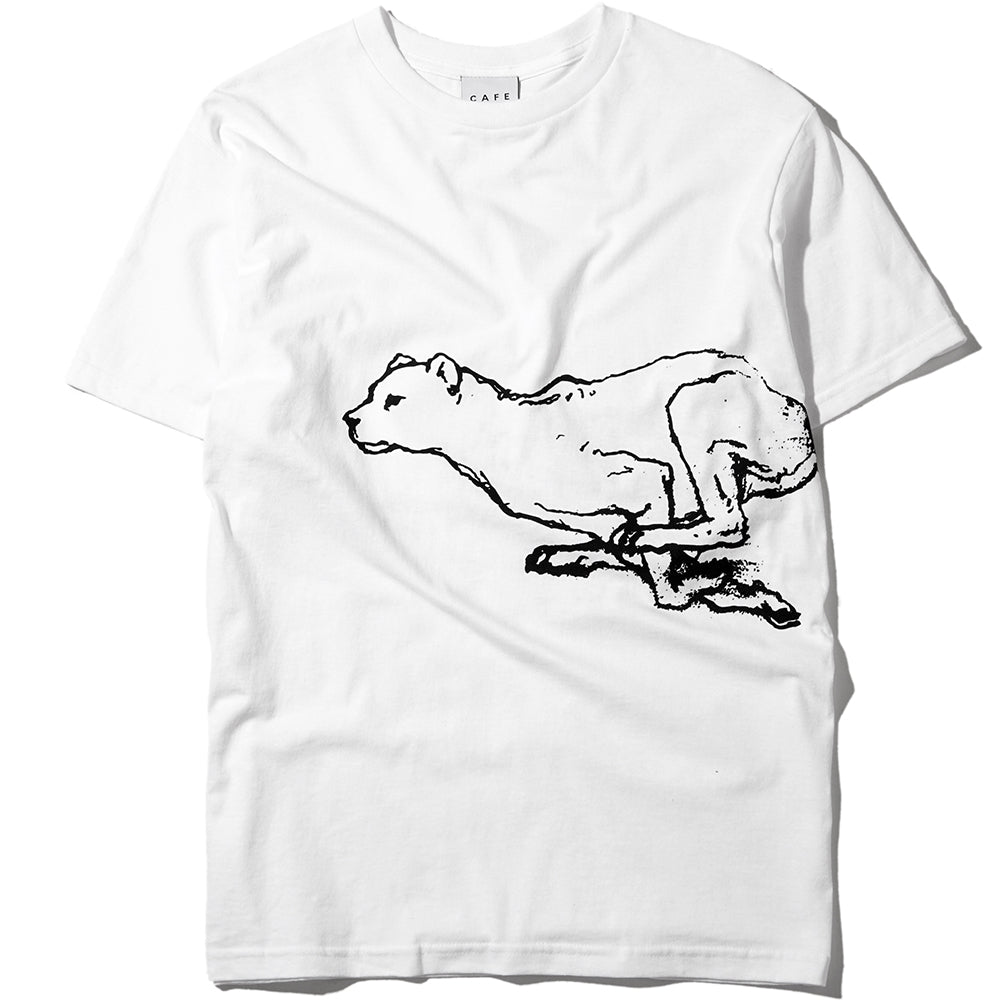 Skateboard Cafe Catch Me If You Can Tee White