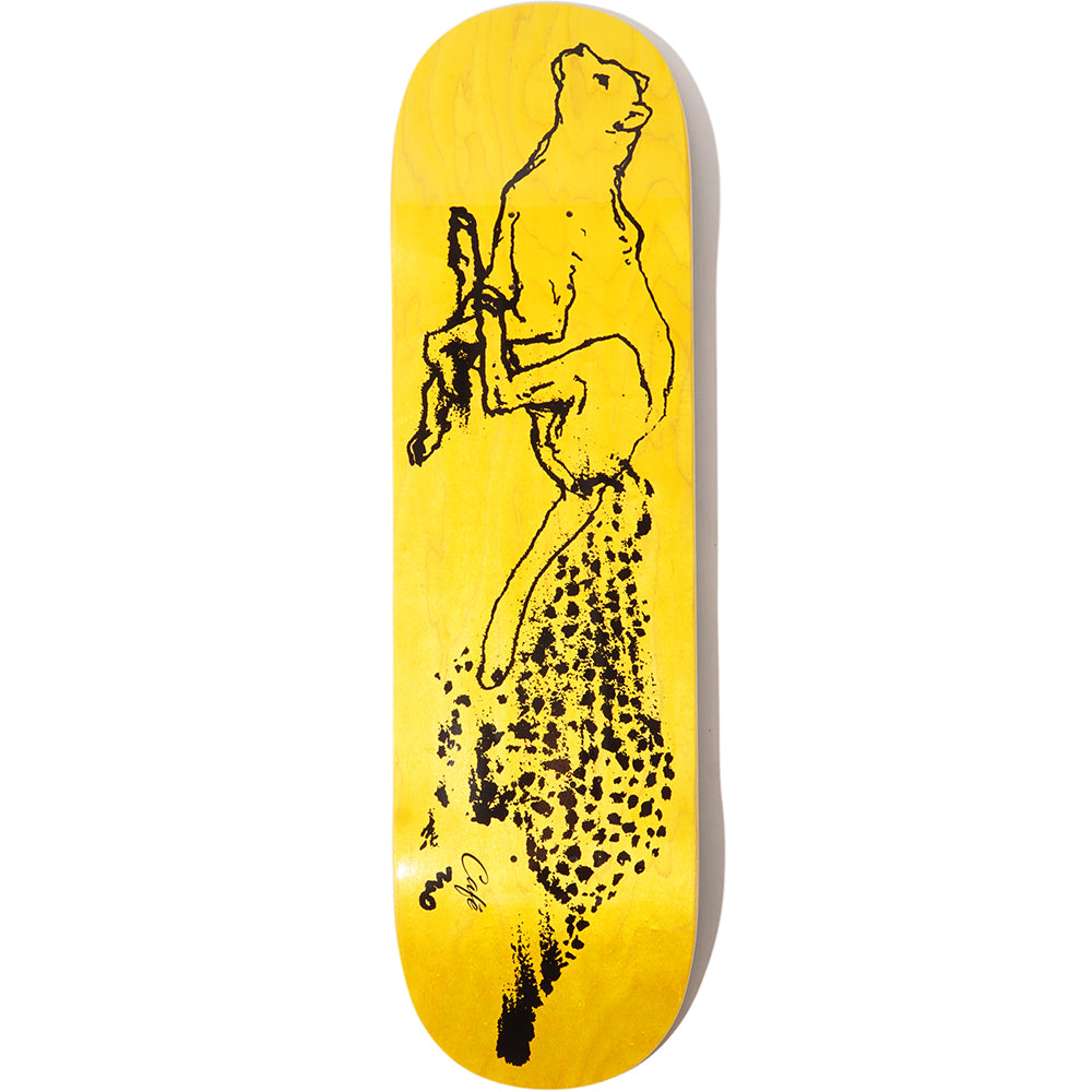Skateboard Cafe Catch Me If You Can Yellow Skateboard Deck 8.7"