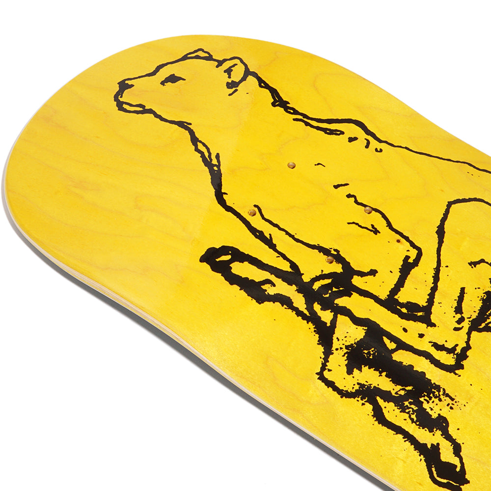 Skateboard Cafe Catch Me If You Can Yellow Skateboard Deck 8.7"