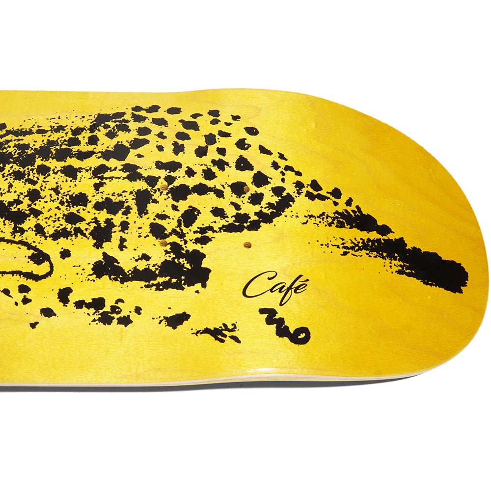 Skateboard Cafe Catch Me If You Can Yellow Skateboard Deck 8.5"