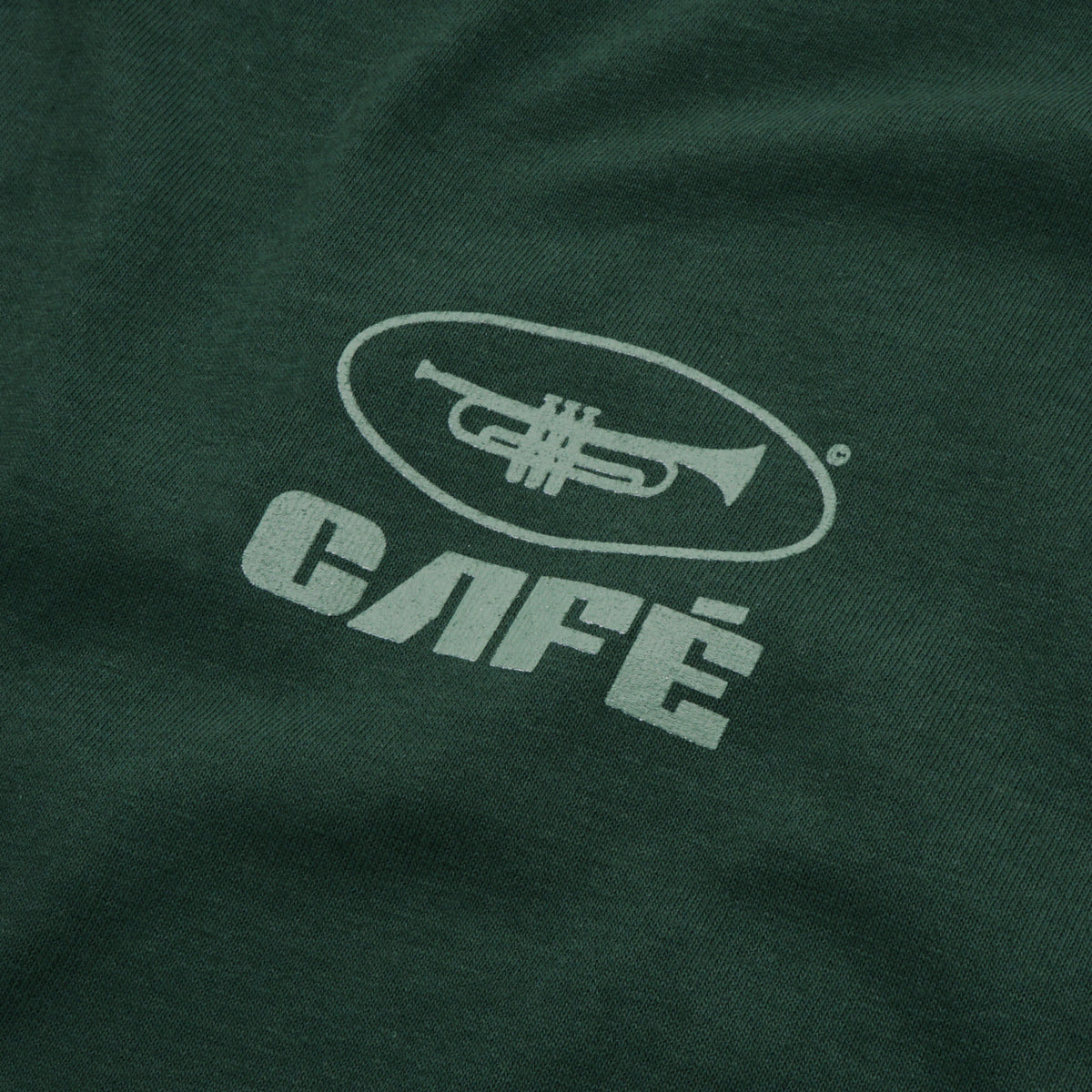 Skateboard Cafe Collective Rhythm T Shirt Forest Green