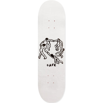 Skateboard Cafe Dance Circle by April Rugs Deck 8.38"