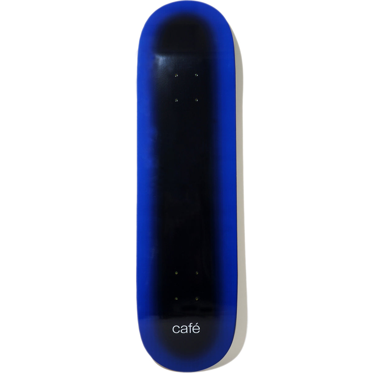 Skateboard Cafe Fade Black/Blue Skateboard Deck 8.5"
