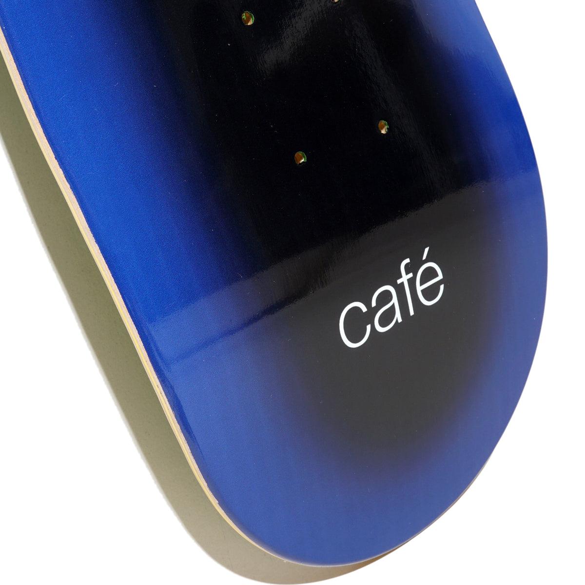 Skateboard Cafe Fade Black/Blue Skateboard Deck 8.25"