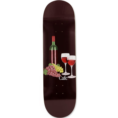 Skateboard Cafe Vino Burgundy Deck 8.38"