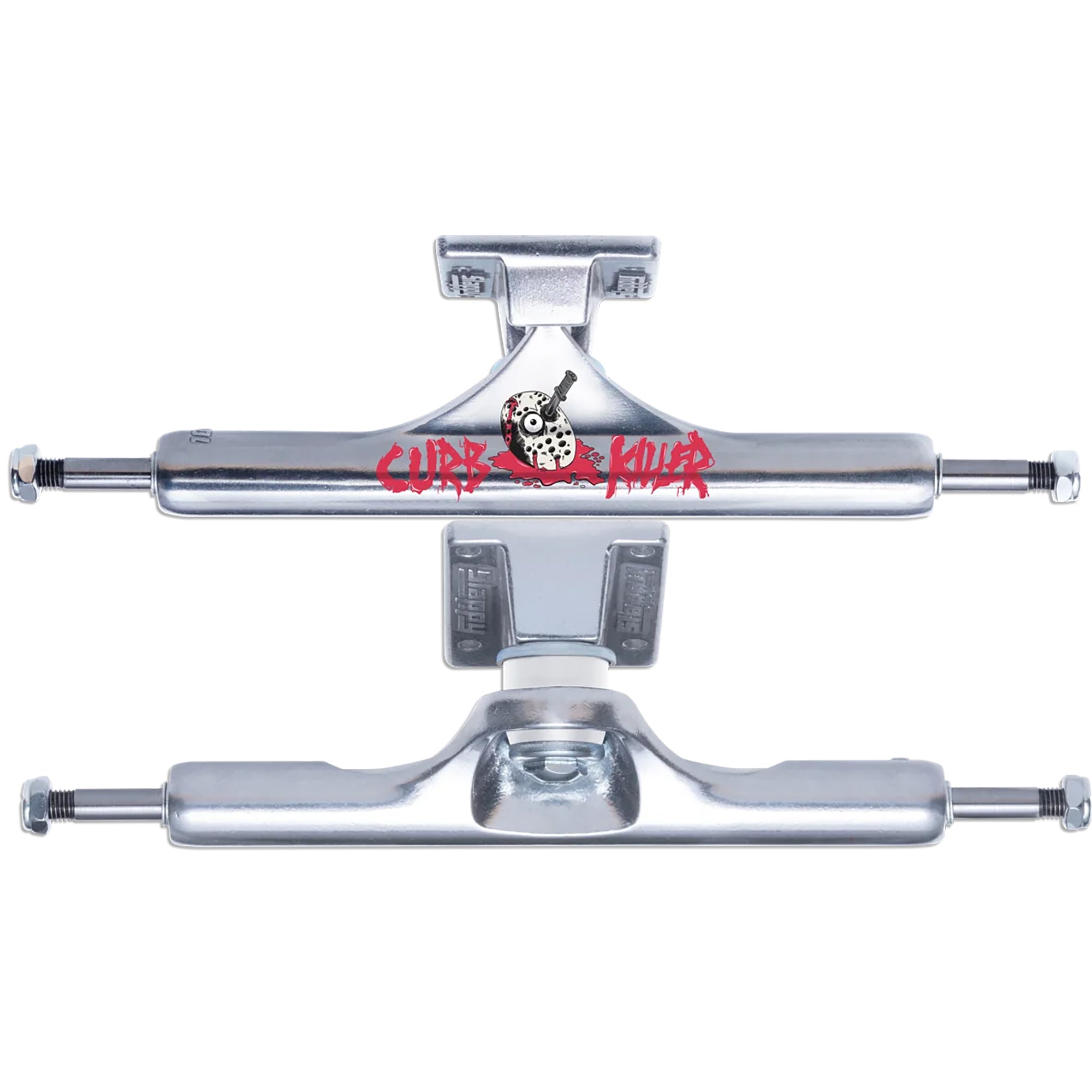 Slappy ST1 Curb Killer II Hollow Inverted Skateboard Trucks 10"