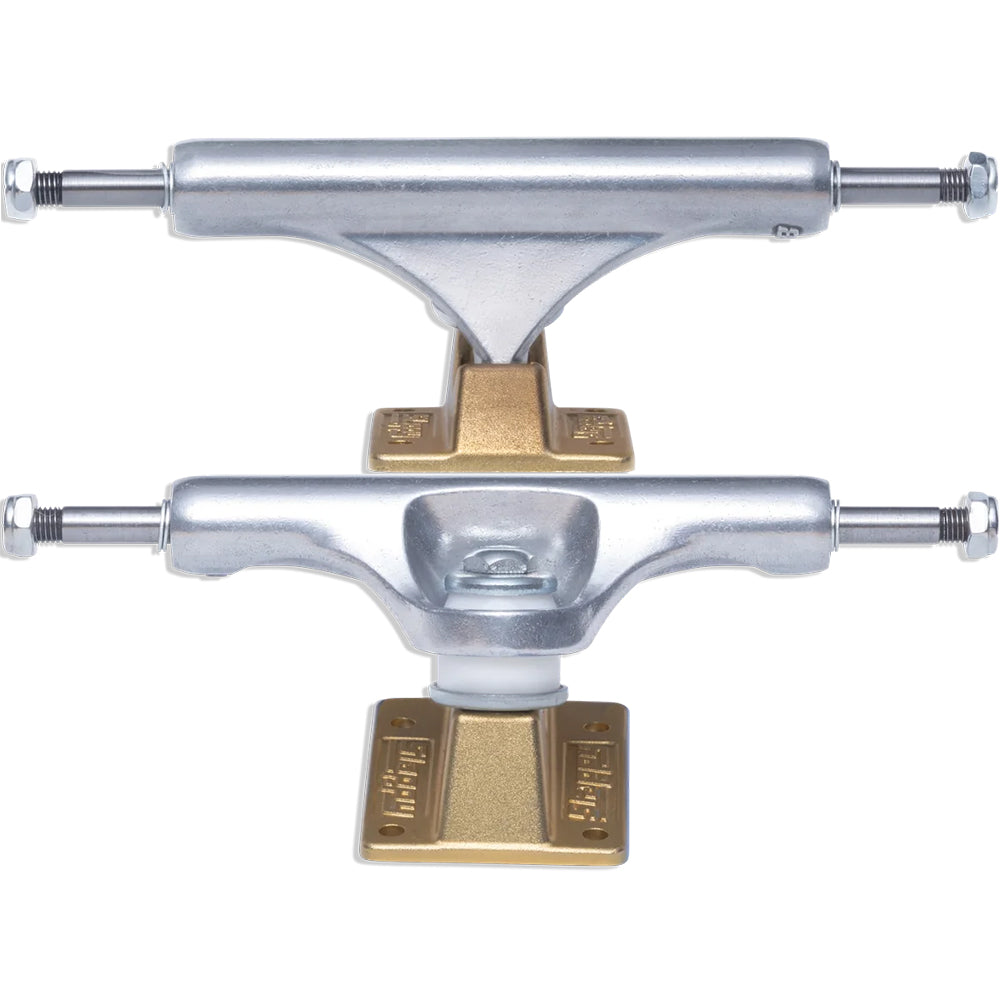 Slappy ST1 Lights Skateboard Trucks Gold 9"