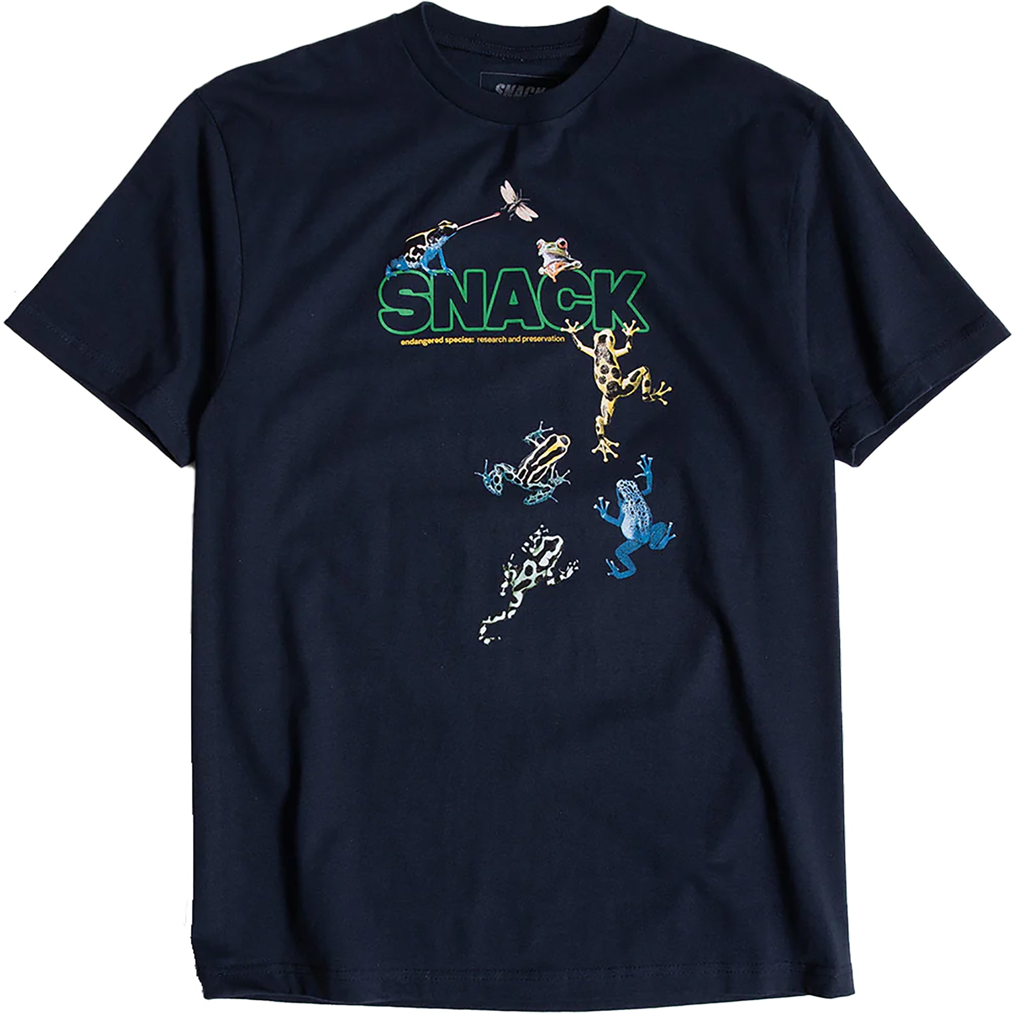 Snack Endangered Species Tee Navy