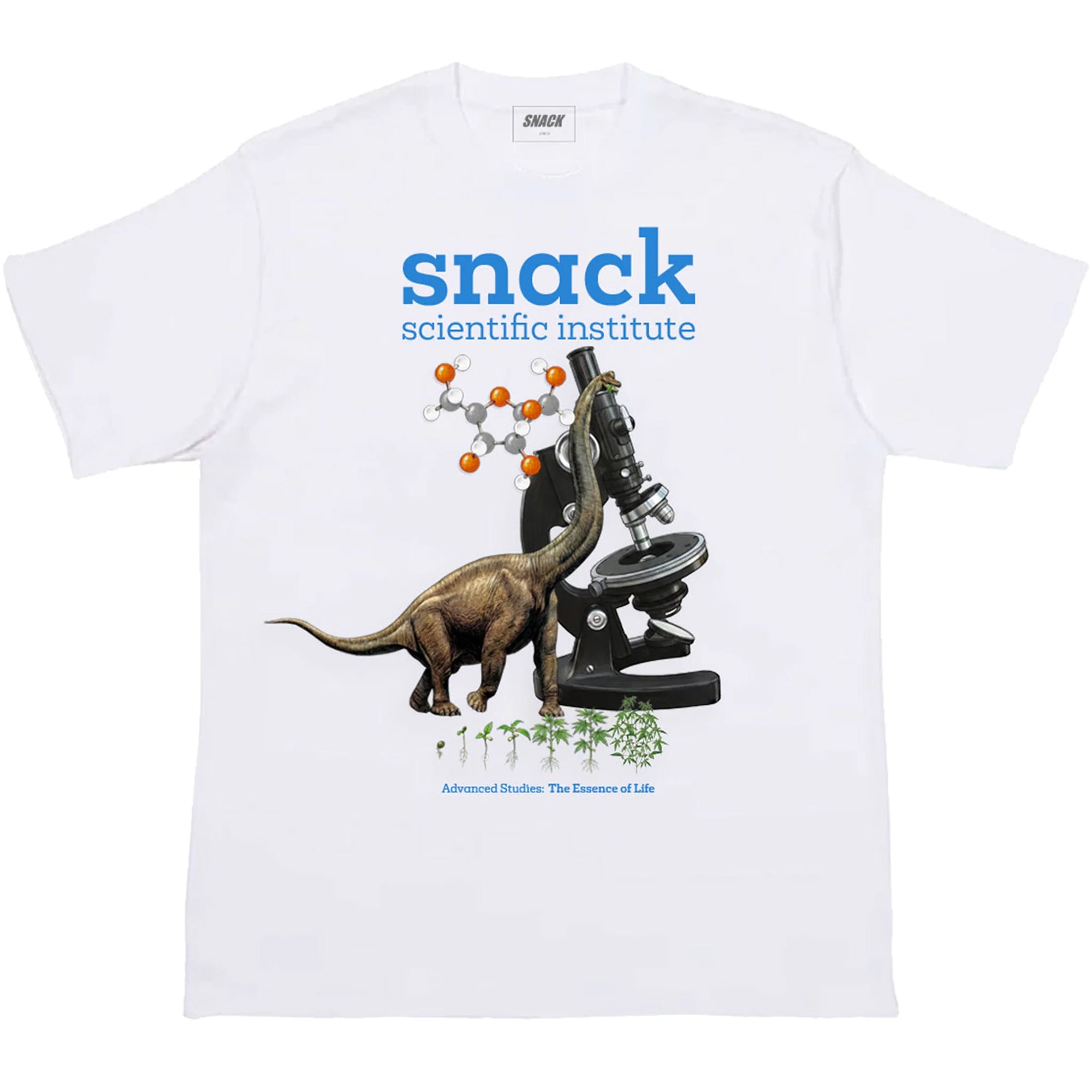 Snack Scientific Institute Tee White