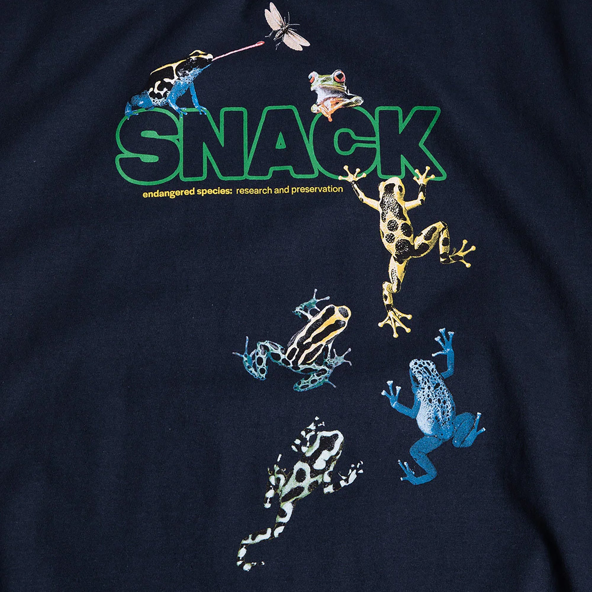 Snack Endangered Species Tee Navy