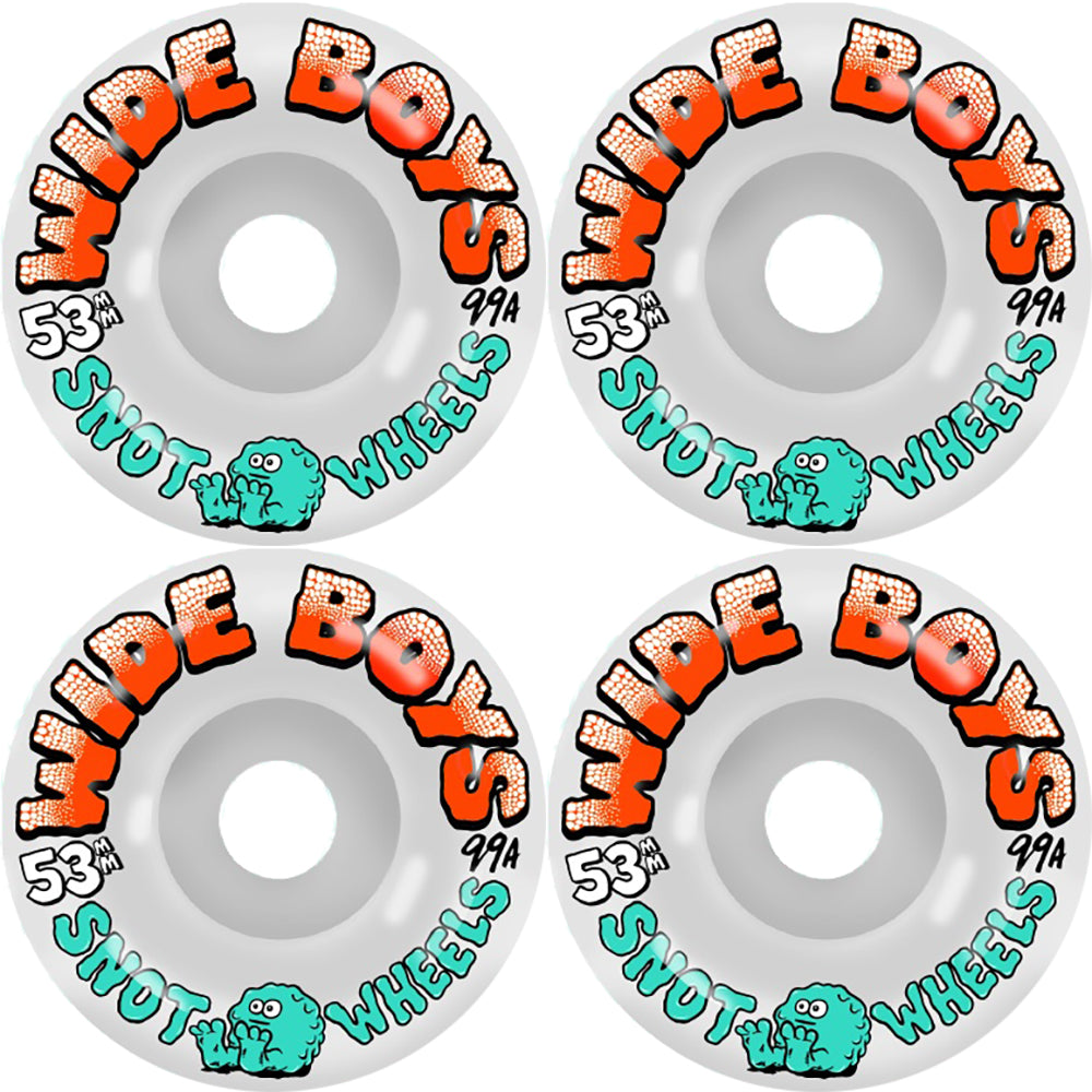 Snot Wide Boys Glow In The Dark Skateboard Wheels 53mm