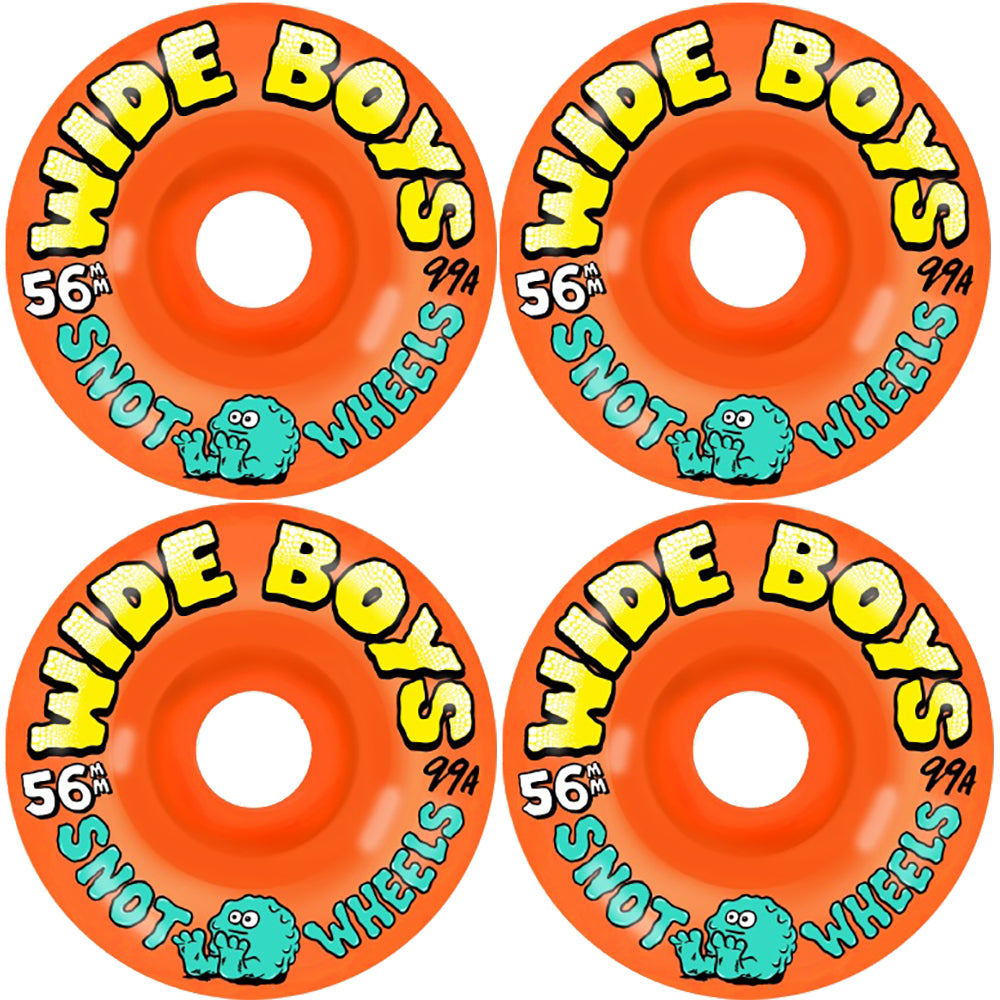 Snot Wide Boys Orange Wheels 56mm