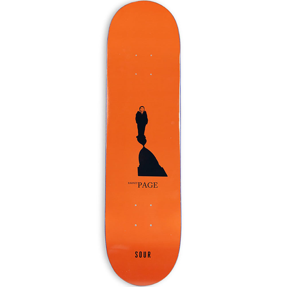 Sour Barney Page Omen Skateboard Deck 8.25"