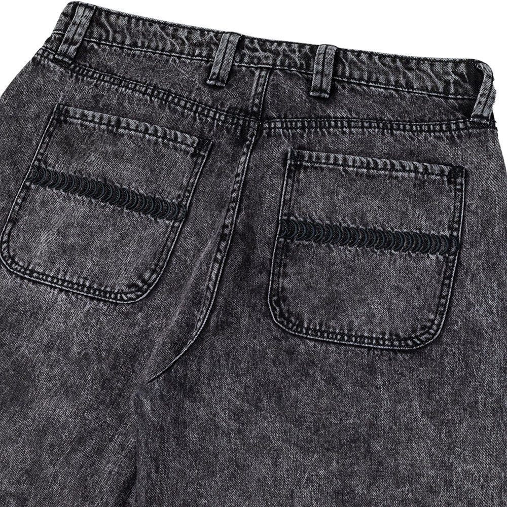 Spitfire Bighead Fill Denim Black Stone Wash