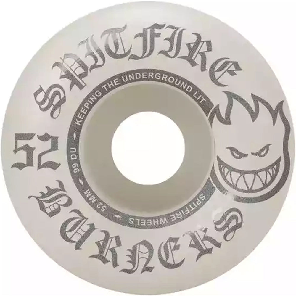 Spitfire Burners 99du Skateboard Wheels 52mm