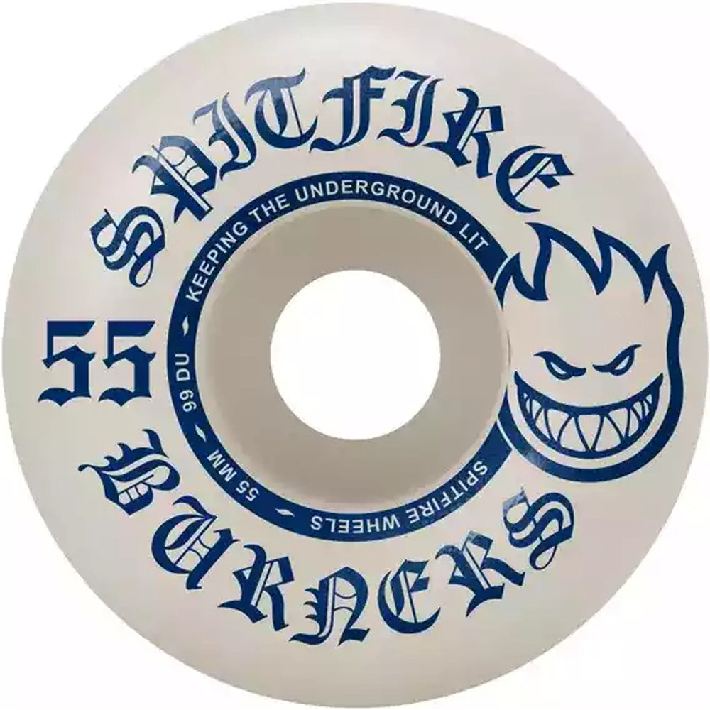 Spitfire Burners 99du Skateboard Wheels 55mm