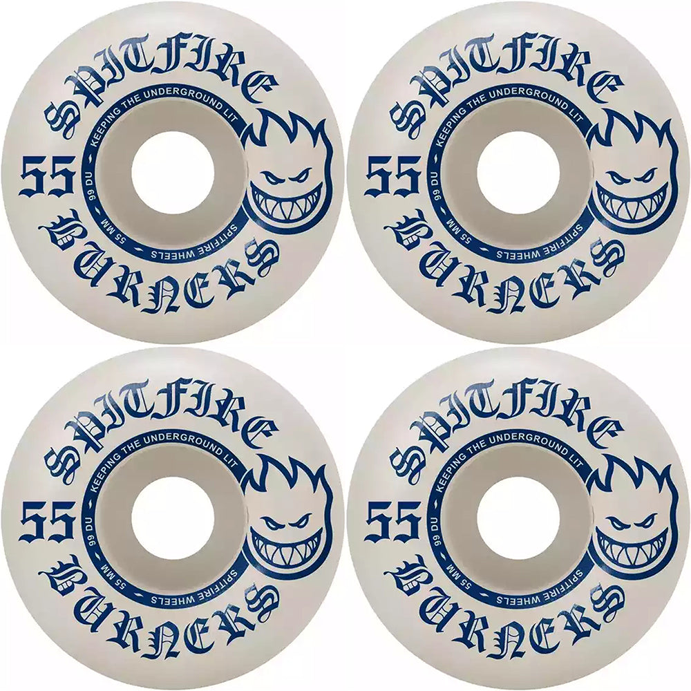 Spitfire Burners 99du Skateboard Wheels 55mm