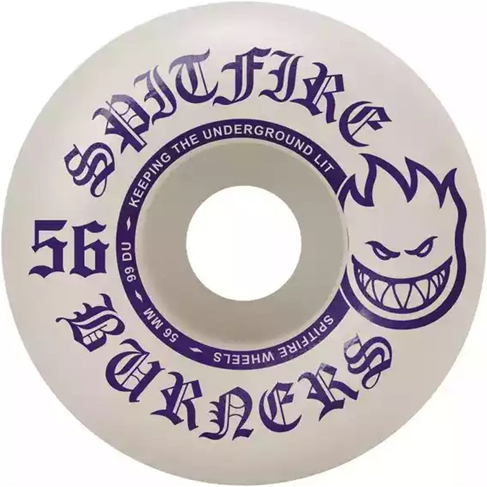 Spitfire Burners 99du Skateboard Wheels 56mm